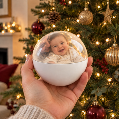 Heirloom Orb on the tree