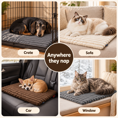 Use it anywhere: crate, sofa, car, window