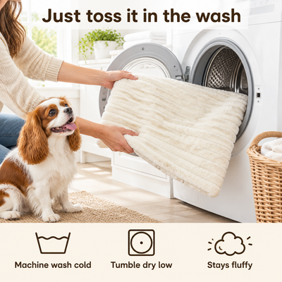 Machine washable self-warming mat